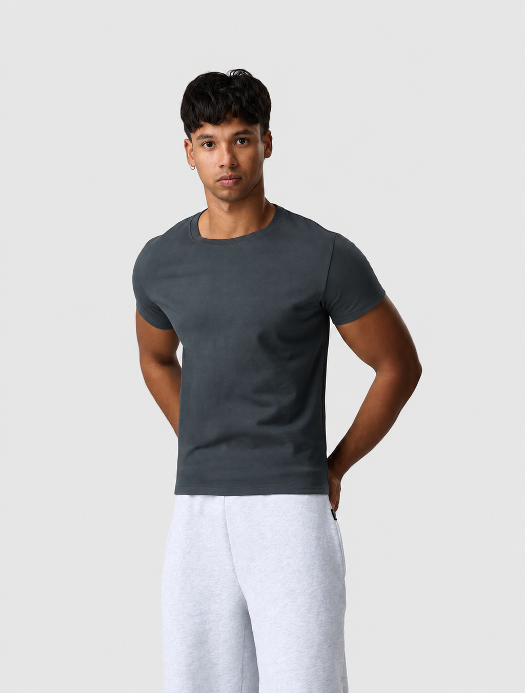White Baby Tee - Mens
